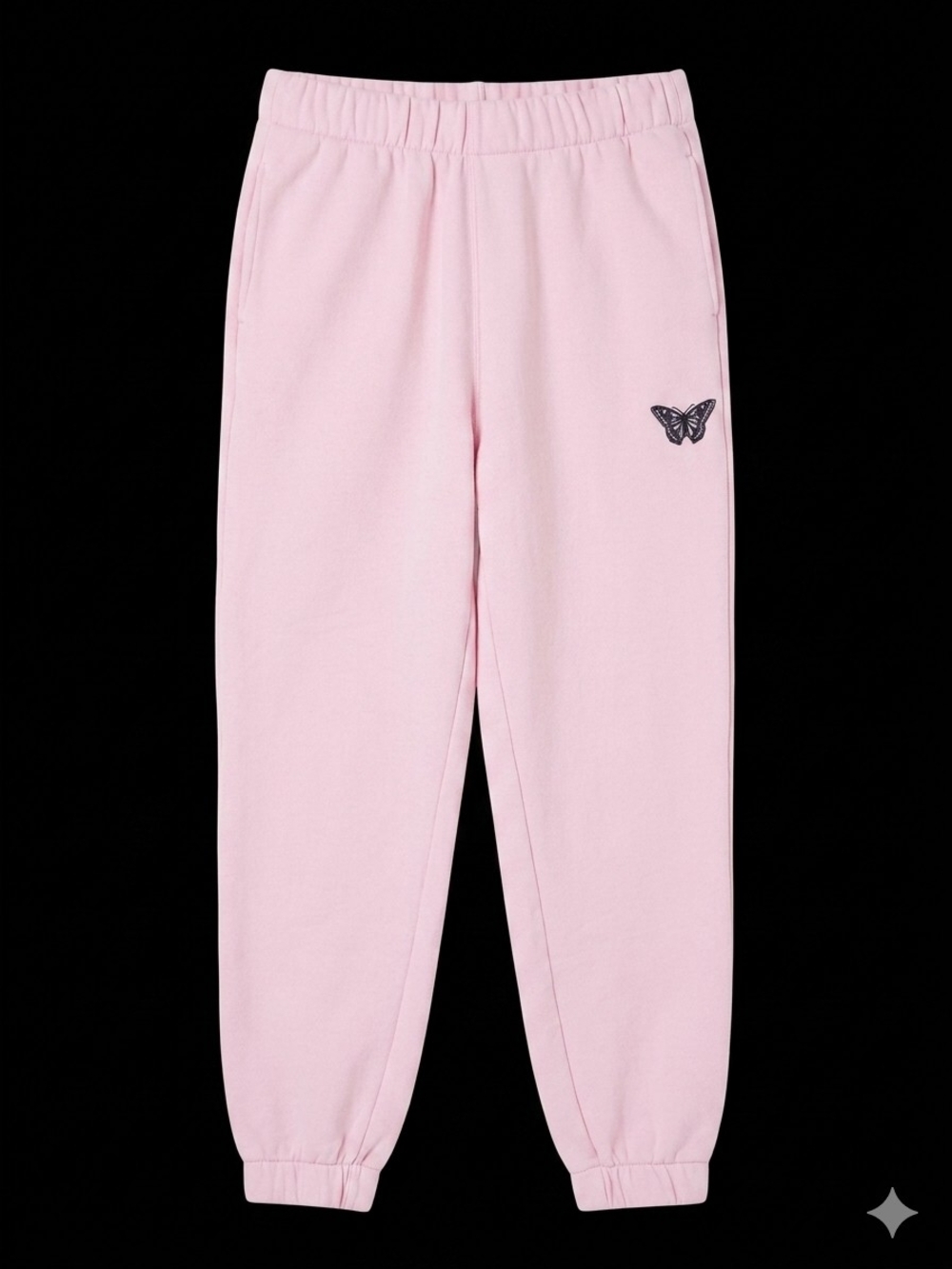 Hollister Ultra High-Rise sweatpants Pink Butterfly Jogger Sweatpants